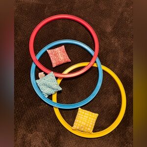 Lovevery hoops & bean bags!